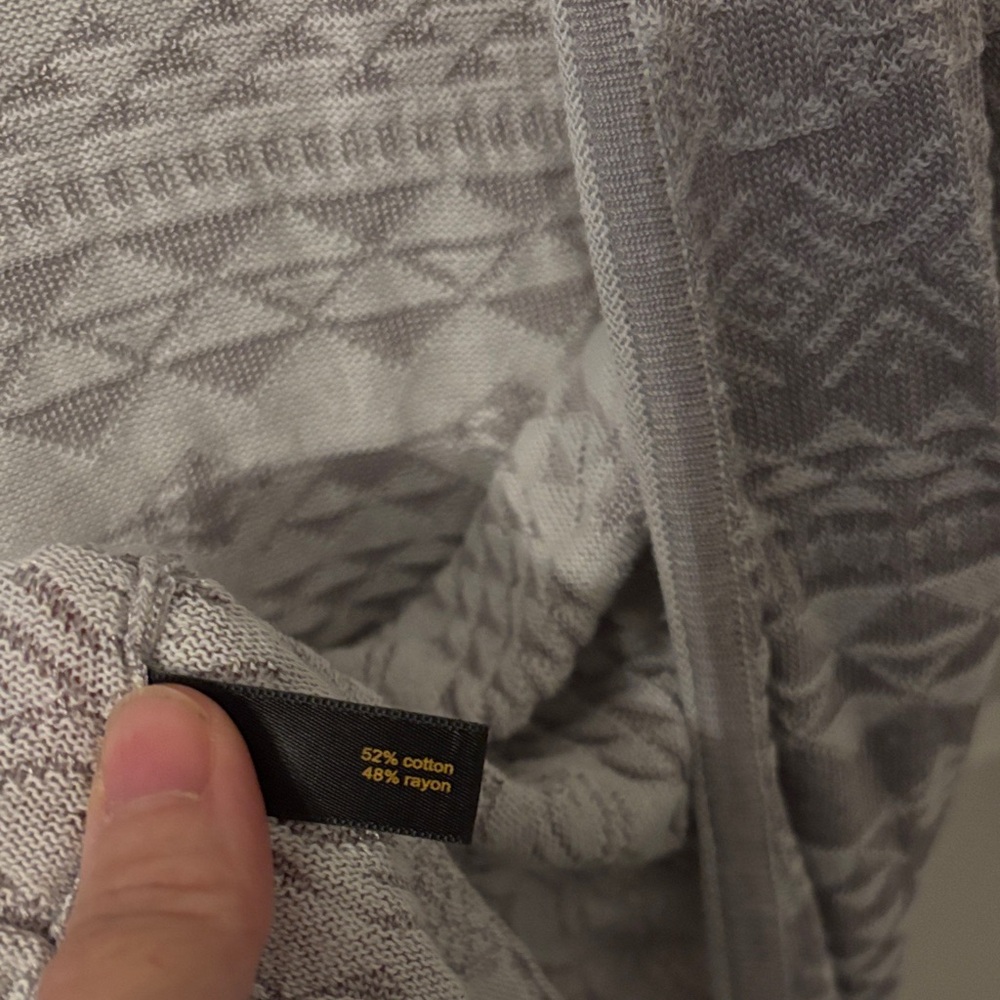 Outback Red Small Gray Patterned Cardigan - image 3